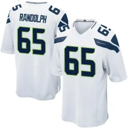 Kendall Randolph Seattle Seahawks Game Men's Jersey (White)