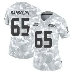 Kendall Randolph Seattle Seahawks Limited Women's 2024 Salute to Service Jersey (Arctic Camo)