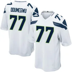 Kenneth Odumegwu Seattle Seahawks Game Men's Jersey (White)