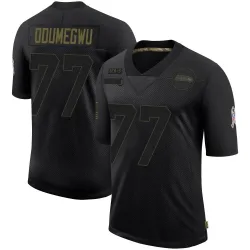 Kenneth Odumegwu Seattle Seahawks Limited Men's 2020 Salute To Service Jersey (Black)