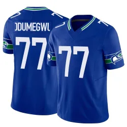Kenneth Odumegwu Seattle Seahawks Limited Men's Throwback Vapor F.U.S.E. Jersey (Royal)
