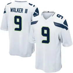 Kenneth Walker III Seattle Seahawks Game Men's Jersey (White)