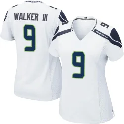 Kenneth Walker III Seattle Seahawks Game Women's Jersey (White)