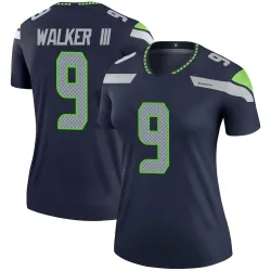 Kenneth Walker III Seattle Seahawks Legend Women's Jersey (Navy)