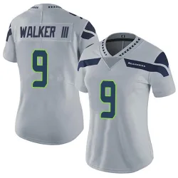 Kenneth Walker III Seattle Seahawks Limited Women's Alternate Vapor Untouchable Jersey (Gray)