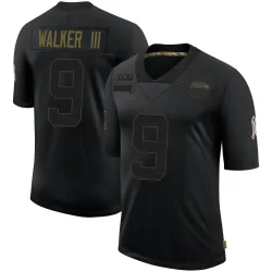 Kenneth Walker III Seattle Seahawks Limited Youth 2020 Salute To Service Jersey (Black)