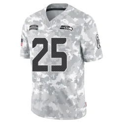 Kenny McIntosh Seattle Seahawks Limited Men's 2024 Salute to Service Jersey (Arctic Camo)