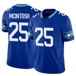 Kenny McIntosh Seattle Seahawks Limited Men's Throwback Vapor F.U.S.E. Jersey (Royal)