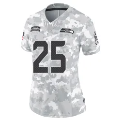 Kenny McIntosh Seattle Seahawks Limited Women's 2024 Salute to Service Jersey (Arctic Camo)