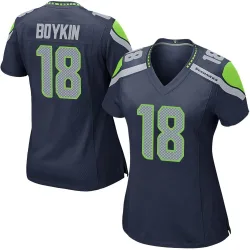 Lance Boykin Seattle Seahawks Game Women's Team Color Jersey (Navy)