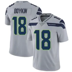 Lance Boykin Seattle Seahawks Limited Men's Alternate Vapor Untouchable Jersey (Gray)