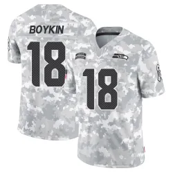 Lance Boykin Seattle Seahawks Limited Youth 2024 Salute to Service Jersey (Arctic Camo)