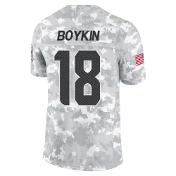 Lance Boykin Seattle Seahawks Limited Youth 2024 Salute to Service Jersey (Arctic Camo)