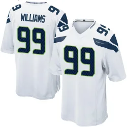 Leonard Williams Seattle Seahawks Game Men's Jersey (White)