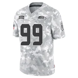 Leonard Williams Seattle Seahawks Limited Men's 2024 Salute to Service Jersey (Arctic Camo)