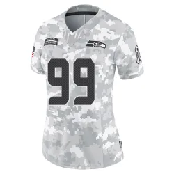 Leonard Williams Seattle Seahawks Limited Women's 2024 Salute to Service Jersey (Arctic Camo)