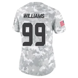 Leonard Williams Seattle Seahawks Limited Women's 2024 Salute to Service Jersey (Arctic Camo)