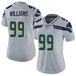 Leonard Williams Seattle Seahawks Limited Women's Alternate Vapor Untouchable Jersey (Gray)