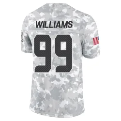 Leonard Williams Seattle Seahawks Limited Youth 2024 Salute to Service Jersey (Arctic Camo)