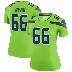 Liam Ryan Seattle Seahawks Legend Women's Color Rush Neon Jersey (Green)