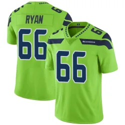 Liam Ryan Seattle Seahawks Limited Men's Color Rush Neon Jersey (Green)