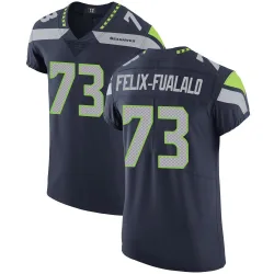 Luke Felix-Fualalo Seattle Seahawks Elite Men's Team Color Vapor Untouchable Jersey (Navy)