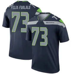 Luke Felix-Fualalo Seattle Seahawks Legend Men's Jersey (Navy)