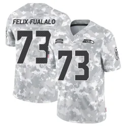 Luke Felix-Fualalo Seattle Seahawks Limited Men's 2024 Salute to Service Jersey (Arctic Camo)