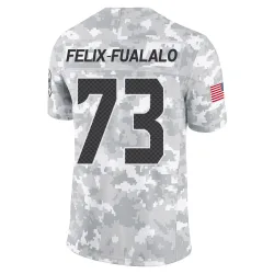 Luke Felix-Fualalo Seattle Seahawks Limited Men's 2024 Salute to Service Jersey (Arctic Camo)