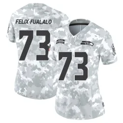 Luke Felix-Fualalo Seattle Seahawks Limited Women's 2024 Salute to Service Jersey (Arctic Camo)