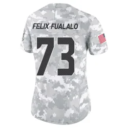 Luke Felix-Fualalo Seattle Seahawks Limited Women's 2024 Salute to Service Jersey (Arctic Camo)