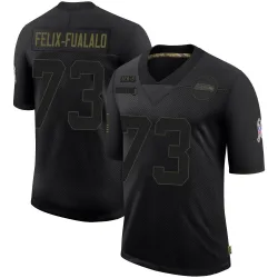 Luke Felix-Fualalo Seattle Seahawks Limited Youth 2020 Salute To Service Jersey (Black)