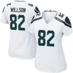 Luke Willson Seattle Seahawks Game Women's Jersey (White)