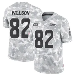 Luke Willson Seattle Seahawks Limited Men's 2024 Salute to Service Jersey (Arctic Camo)