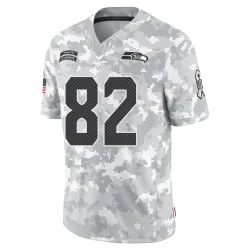 Luke Willson Seattle Seahawks Limited Men's 2024 Salute to Service Jersey (Arctic Camo)