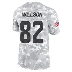 Luke Willson Seattle Seahawks Limited Men's 2024 Salute to Service Jersey (Arctic Camo)