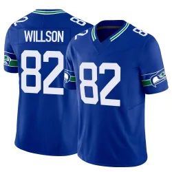 Luke Willson Seattle Seahawks Limited Men's Throwback Vapor F.U.S.E. Jersey (Royal)