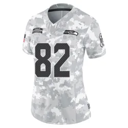 Luke Willson Seattle Seahawks Limited Women's 2024 Salute to Service Jersey (Arctic Camo)
