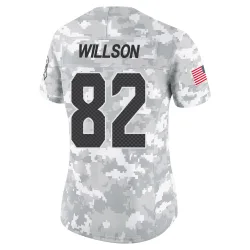 Luke Willson Seattle Seahawks Limited Women's 2024 Salute to Service Jersey (Arctic Camo)