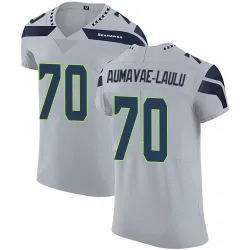 Malaesala Aumavae-Laulu Seattle Seahawks Elite Men's Alternate Vapor Untouchable Jersey (Gray)