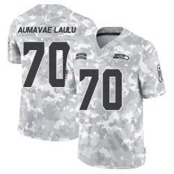 Malaesala Aumavae-Laulu Seattle Seahawks Limited Men's 2024 Salute to Service Jersey (Arctic Camo)