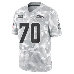 Malaesala Aumavae-Laulu Seattle Seahawks Limited Men's 2024 Salute to Service Jersey (Arctic Camo)