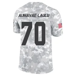 Malaesala Aumavae-Laulu Seattle Seahawks Limited Men's 2024 Salute to Service Jersey (Arctic Camo)