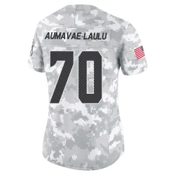 Malaesala Aumavae-Laulu Seattle Seahawks Limited Women's 2024 Salute to Service Jersey (Arctic Camo)