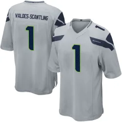 Marquez Valdes-Scantling Seattle Seahawks Game Men's Alternate Jersey (Gray)