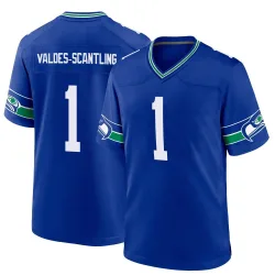 Marquez Valdes-Scantling Seattle Seahawks Game Men's Throwback Jersey (Royal)