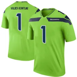 Marquez Valdes-Scantling Seattle Seahawks Legend Men's Color Rush Neon Jersey (Green)