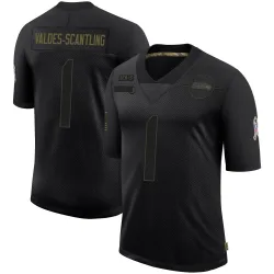 Marquez Valdes-Scantling Seattle Seahawks Limited Men's 2020 Salute To Service Jersey (Black)