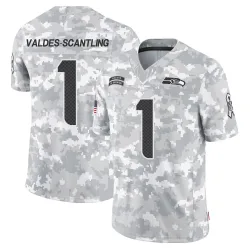 Marquez Valdes-Scantling Seattle Seahawks Limited Men's 2024 Salute to Service Jersey (Arctic Camo)
