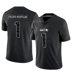 Marquez Valdes-Scantling Seattle Seahawks Limited Men's Reflective Jersey (Black)